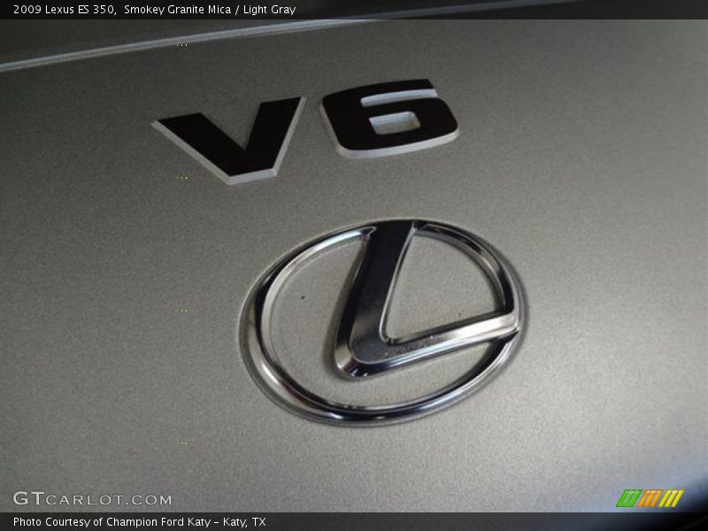 Smokey Granite Mica / Light Gray 2009 Lexus ES 350