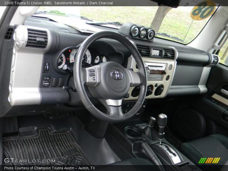 Sandstorm Metallic / Dark Charcoal 2008 Toyota FJ Cruiser 4WD