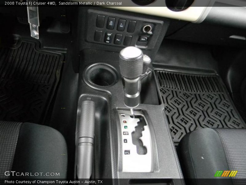 Sandstorm Metallic / Dark Charcoal 2008 Toyota FJ Cruiser 4WD