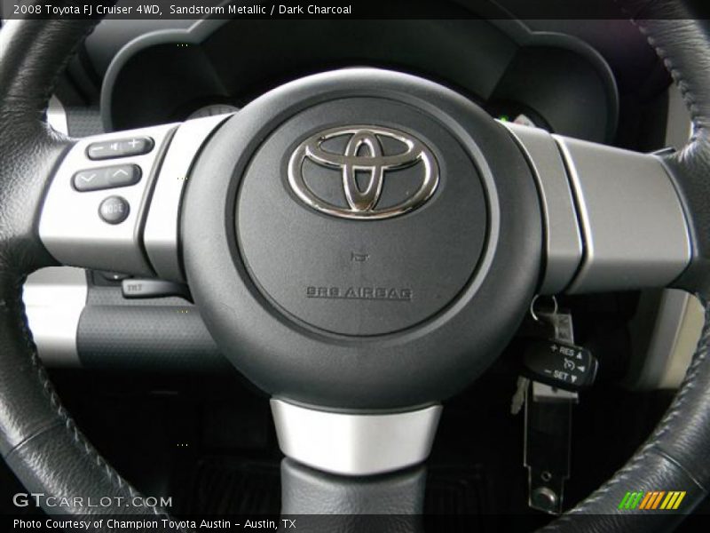 Sandstorm Metallic / Dark Charcoal 2008 Toyota FJ Cruiser 4WD
