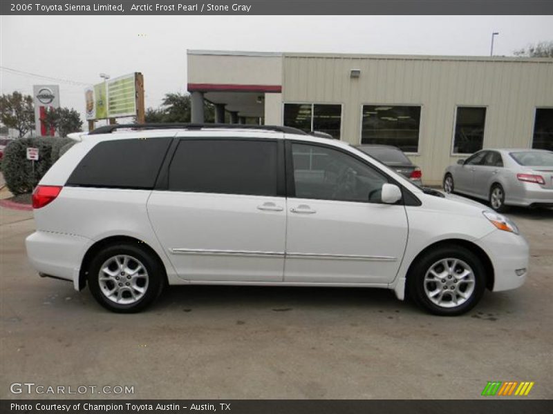 Arctic Frost Pearl / Stone Gray 2006 Toyota Sienna Limited