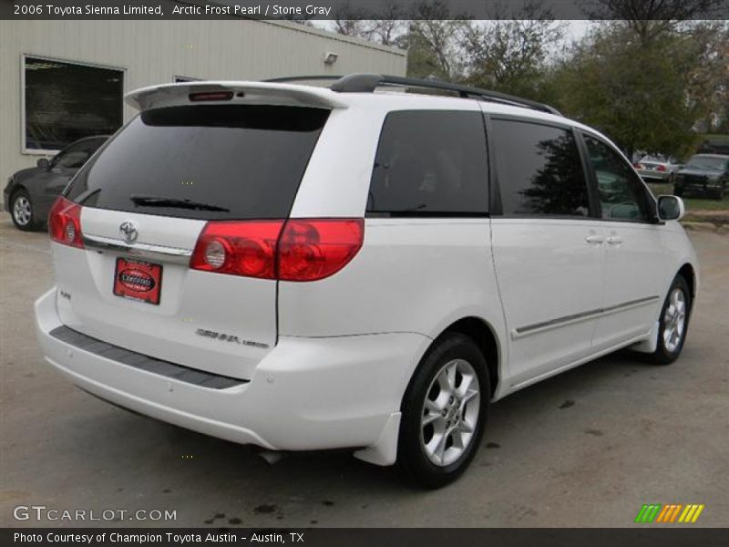 Arctic Frost Pearl / Stone Gray 2006 Toyota Sienna Limited