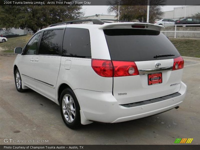 Arctic Frost Pearl / Stone Gray 2006 Toyota Sienna Limited