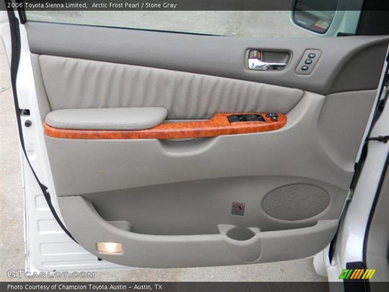 Arctic Frost Pearl / Stone Gray 2006 Toyota Sienna Limited