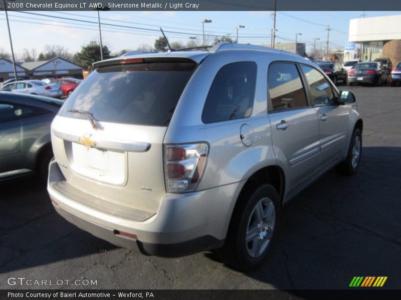Silverstone Metallic / Light Gray 2008 Chevrolet Equinox LT AWD