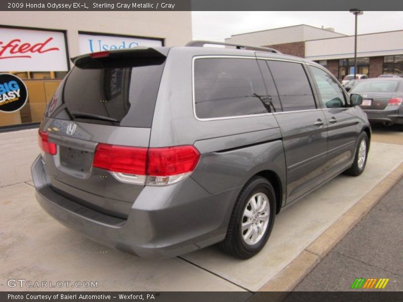 Sterling Gray Metallic / Gray 2009 Honda Odyssey EX-L