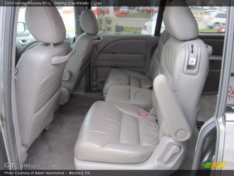 Sterling Gray Metallic / Gray 2009 Honda Odyssey EX-L