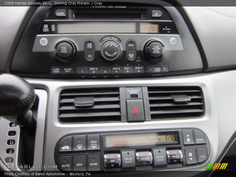 Sterling Gray Metallic / Gray 2009 Honda Odyssey EX-L