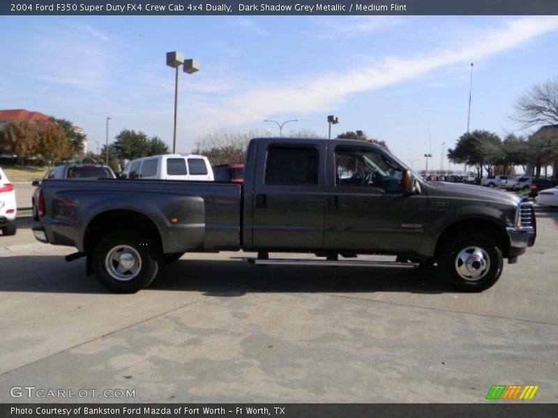 Dark Shadow Grey Metallic / Medium Flint 2004 Ford F350 Super Duty FX4 Crew Cab 4x4 Dually