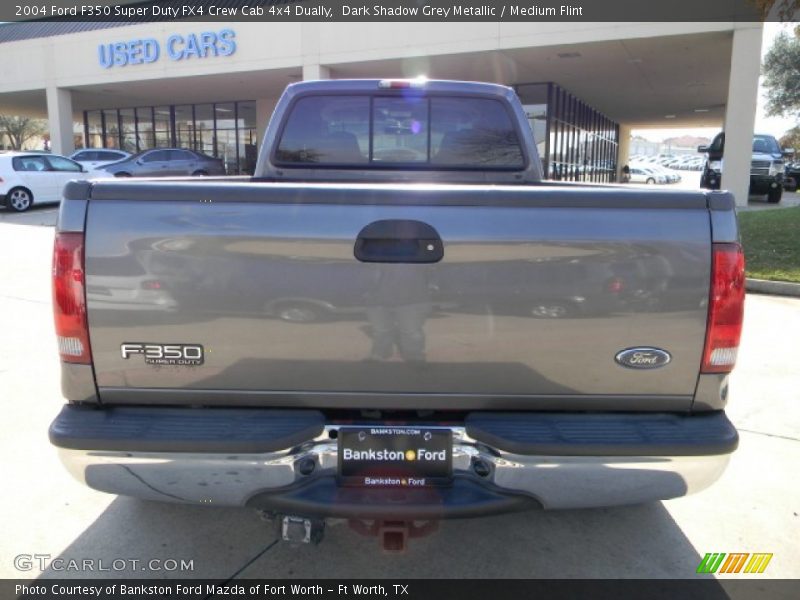 Dark Shadow Grey Metallic / Medium Flint 2004 Ford F350 Super Duty FX4 Crew Cab 4x4 Dually