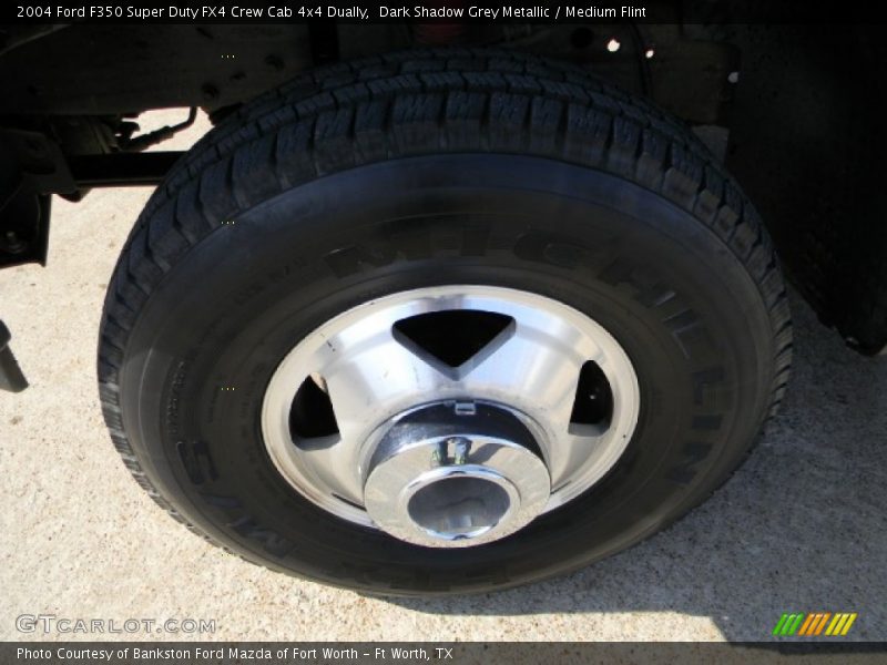 Dark Shadow Grey Metallic / Medium Flint 2004 Ford F350 Super Duty FX4 Crew Cab 4x4 Dually