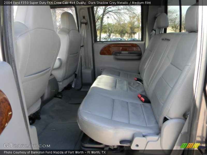 Dark Shadow Grey Metallic / Medium Flint 2004 Ford F350 Super Duty FX4 Crew Cab 4x4 Dually