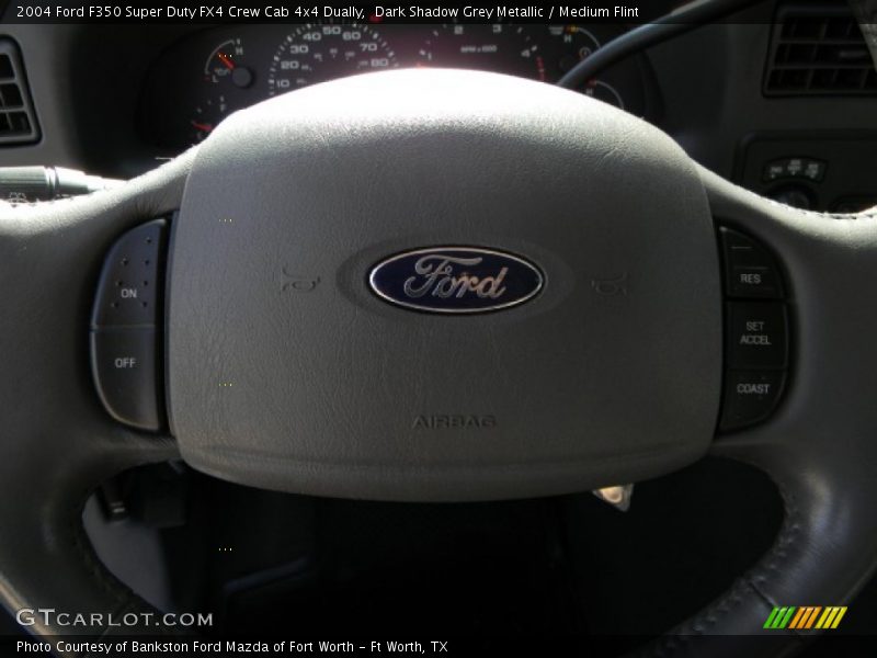 Dark Shadow Grey Metallic / Medium Flint 2004 Ford F350 Super Duty FX4 Crew Cab 4x4 Dually