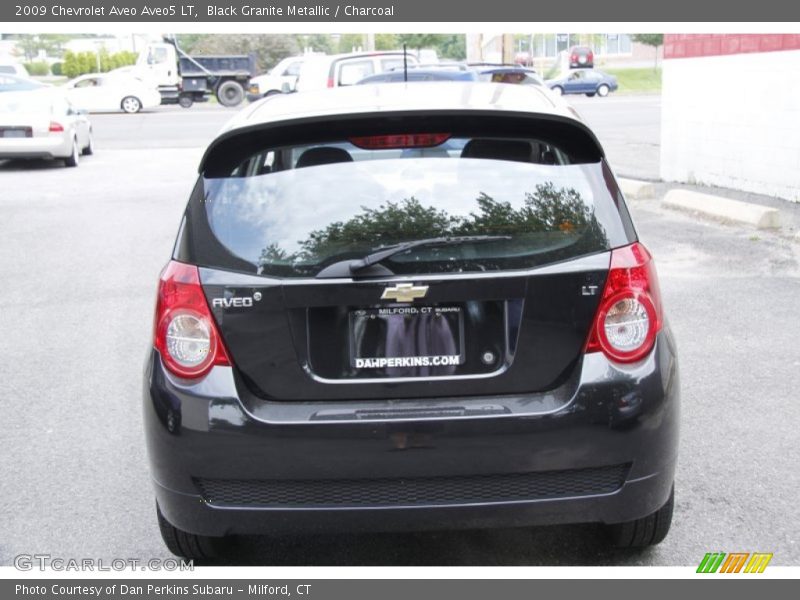 Black Granite Metallic / Charcoal 2009 Chevrolet Aveo Aveo5 LT