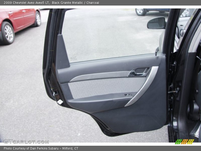 Black Granite Metallic / Charcoal 2009 Chevrolet Aveo Aveo5 LT