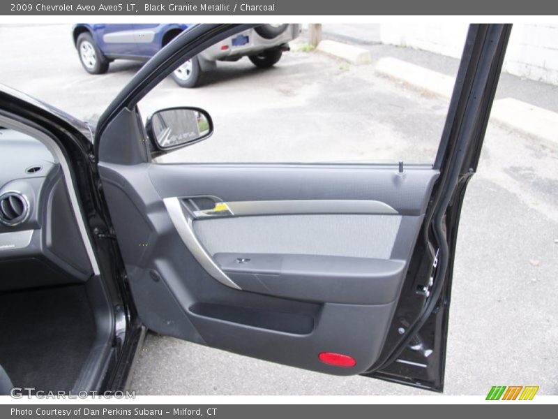 Black Granite Metallic / Charcoal 2009 Chevrolet Aveo Aveo5 LT