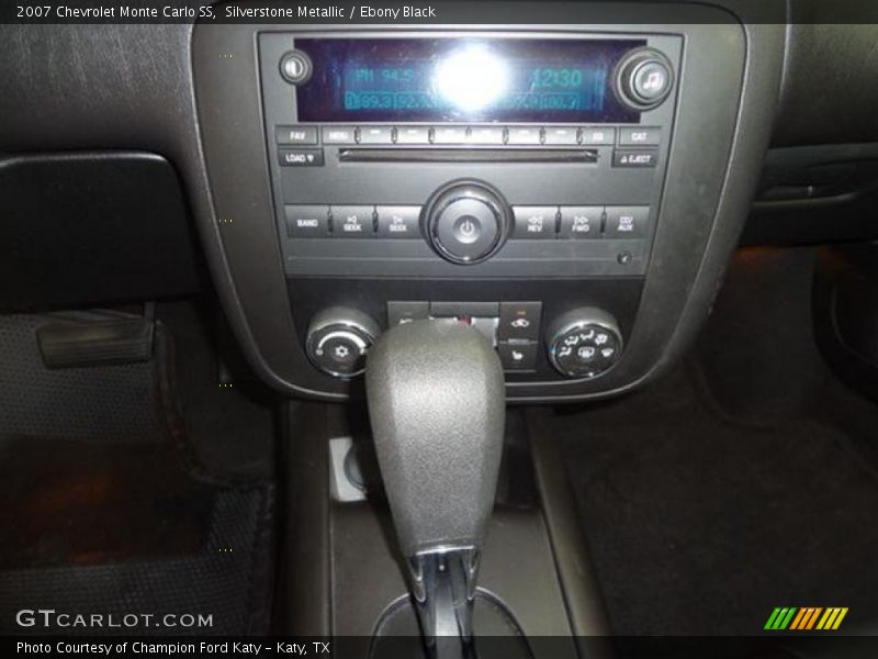 Silverstone Metallic / Ebony Black 2007 Chevrolet Monte Carlo SS