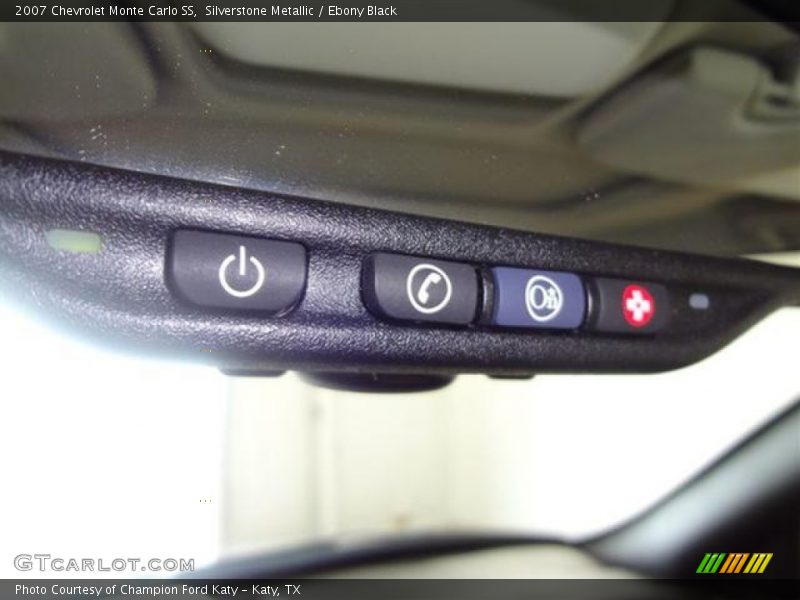 Silverstone Metallic / Ebony Black 2007 Chevrolet Monte Carlo SS