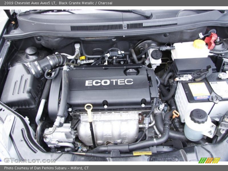  2009 Aveo Aveo5 LT Engine - 1.6 Liter DOHC 16-Valve VVT Ecotec 4 Cylinder
