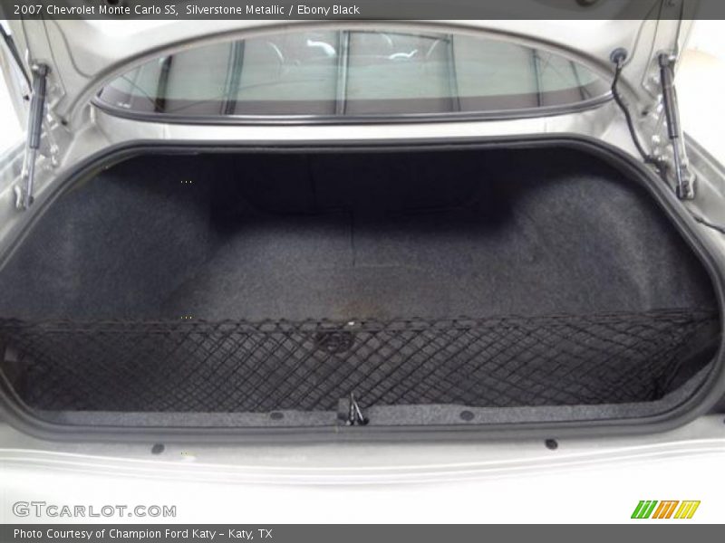 Silverstone Metallic / Ebony Black 2007 Chevrolet Monte Carlo SS
