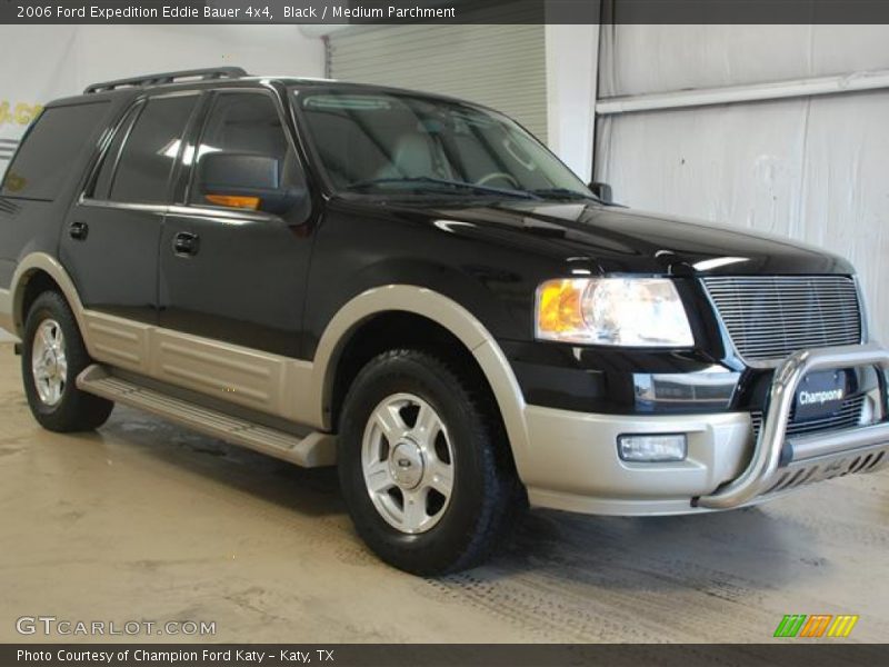 Black / Medium Parchment 2006 Ford Expedition Eddie Bauer 4x4