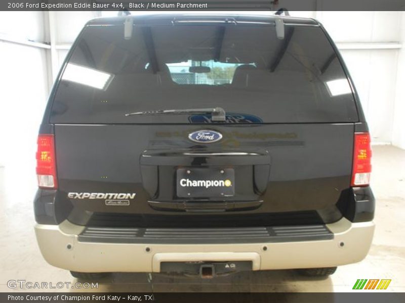 Black / Medium Parchment 2006 Ford Expedition Eddie Bauer 4x4
