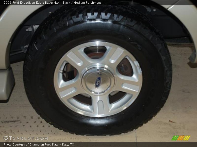 Black / Medium Parchment 2006 Ford Expedition Eddie Bauer 4x4