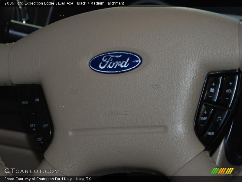 Black / Medium Parchment 2006 Ford Expedition Eddie Bauer 4x4