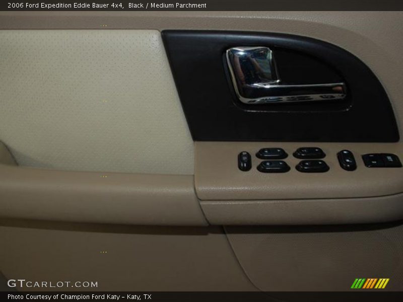 Black / Medium Parchment 2006 Ford Expedition Eddie Bauer 4x4