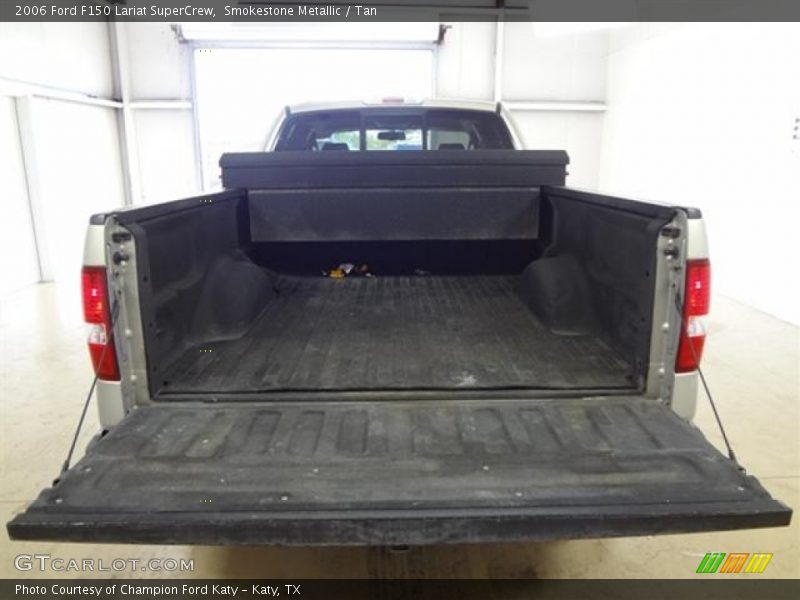 Smokestone Metallic / Tan 2006 Ford F150 Lariat SuperCrew