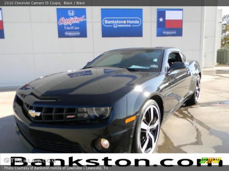 Black / Black 2010 Chevrolet Camaro SS Coupe