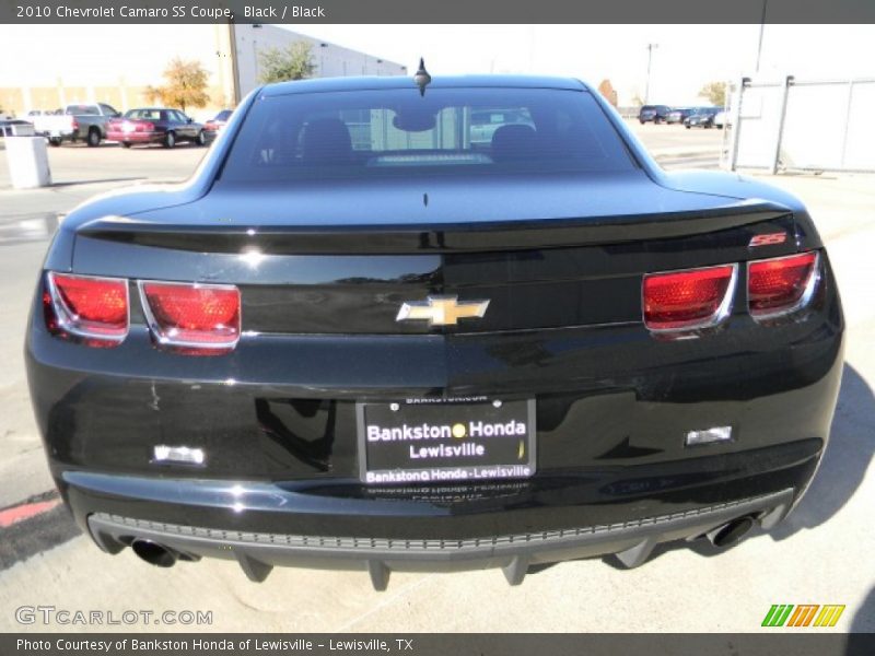 Black / Black 2010 Chevrolet Camaro SS Coupe