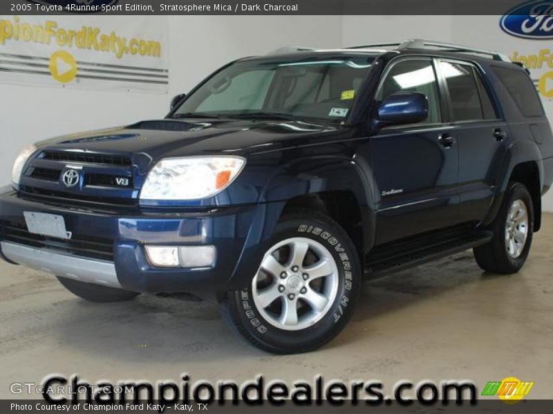 Stratosphere Mica / Dark Charcoal 2005 Toyota 4Runner Sport Edition