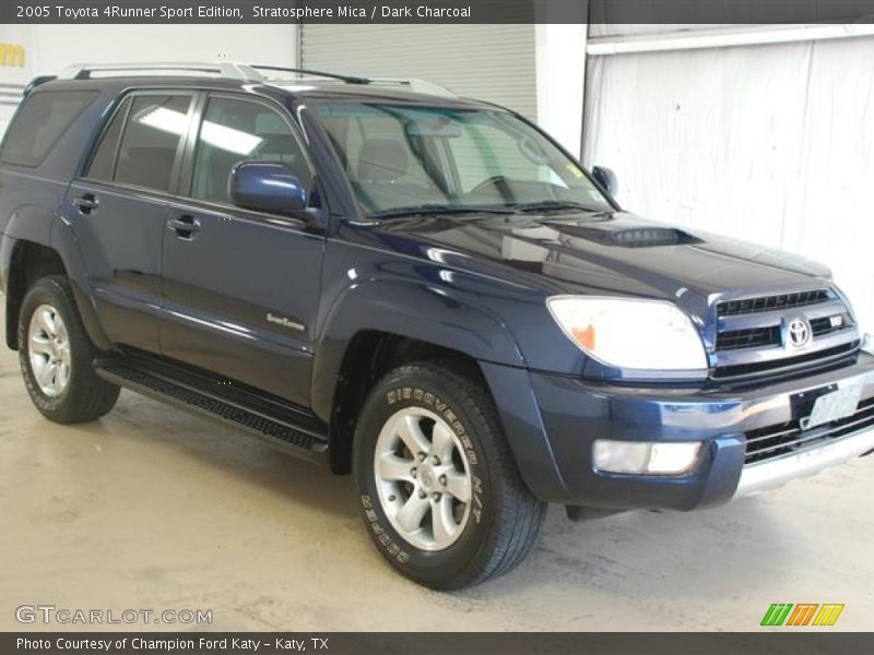 Stratosphere Mica / Dark Charcoal 2005 Toyota 4Runner Sport Edition