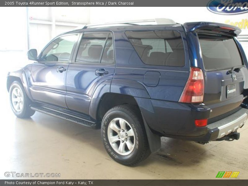 Stratosphere Mica / Dark Charcoal 2005 Toyota 4Runner Sport Edition