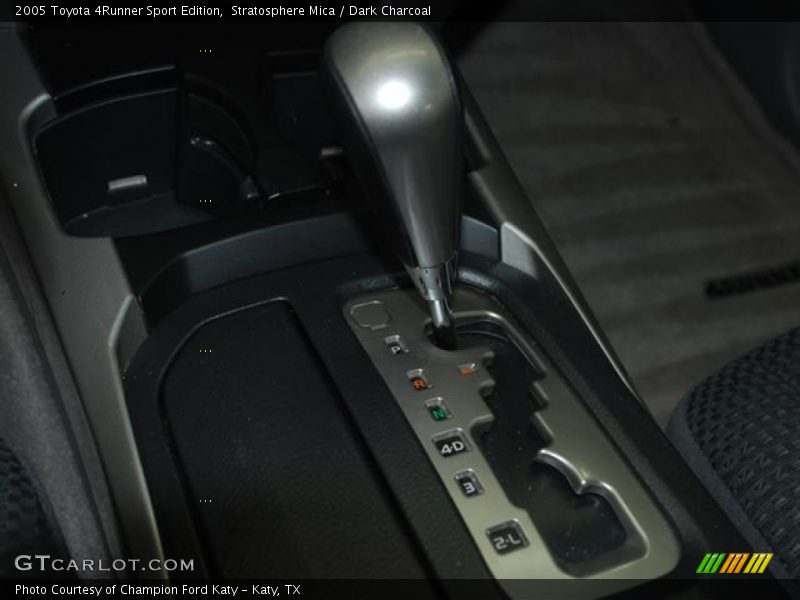 Stratosphere Mica / Dark Charcoal 2005 Toyota 4Runner Sport Edition