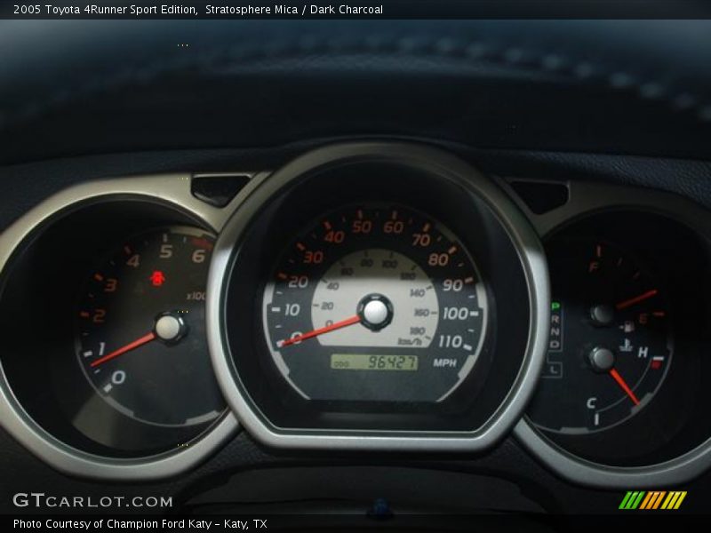 Stratosphere Mica / Dark Charcoal 2005 Toyota 4Runner Sport Edition