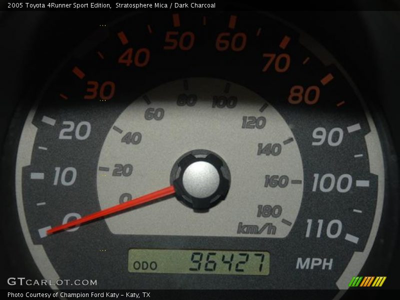 Stratosphere Mica / Dark Charcoal 2005 Toyota 4Runner Sport Edition