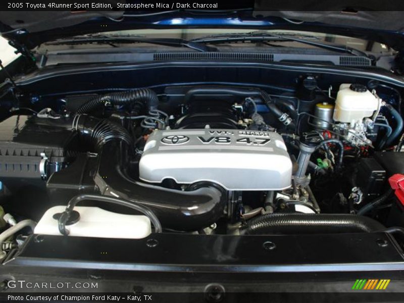 Stratosphere Mica / Dark Charcoal 2005 Toyota 4Runner Sport Edition