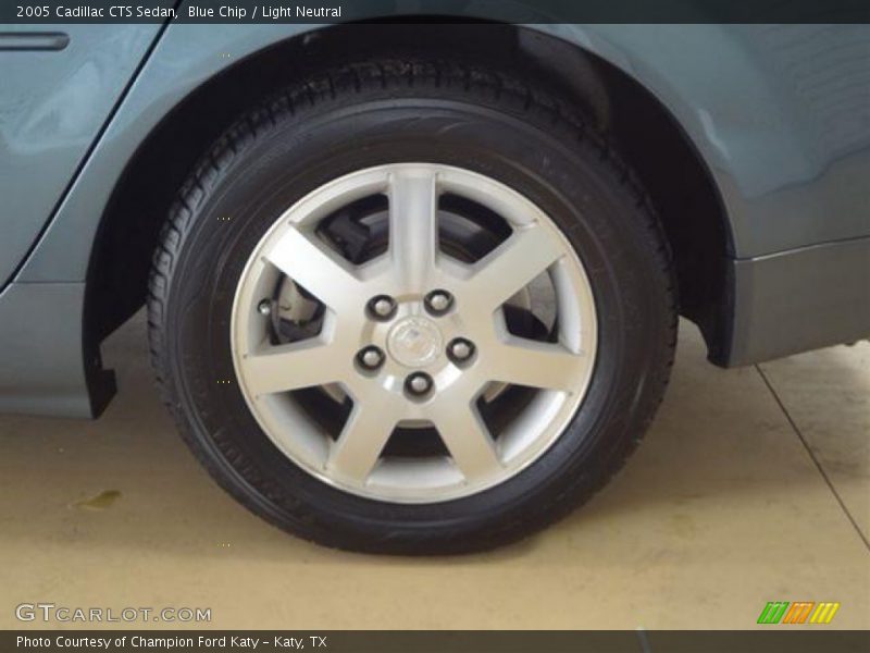 Blue Chip / Light Neutral 2005 Cadillac CTS Sedan