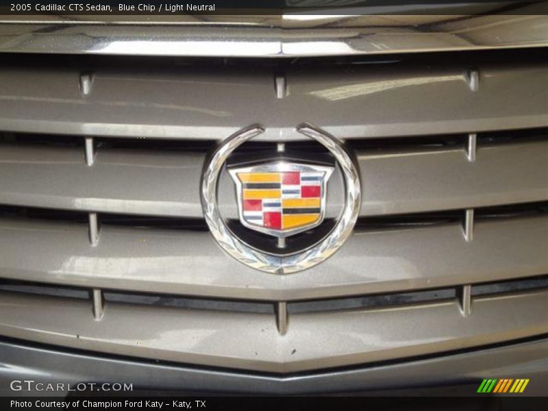 Blue Chip / Light Neutral 2005 Cadillac CTS Sedan