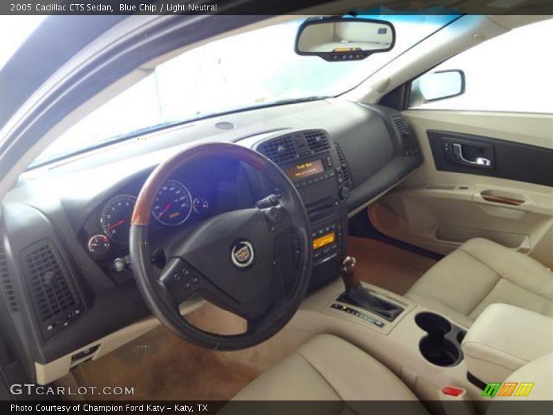 Blue Chip / Light Neutral 2005 Cadillac CTS Sedan