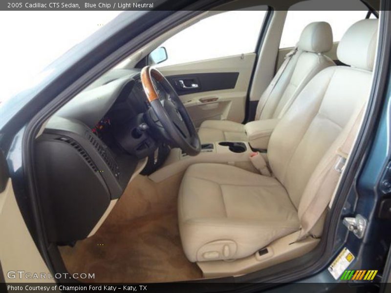 Blue Chip / Light Neutral 2005 Cadillac CTS Sedan