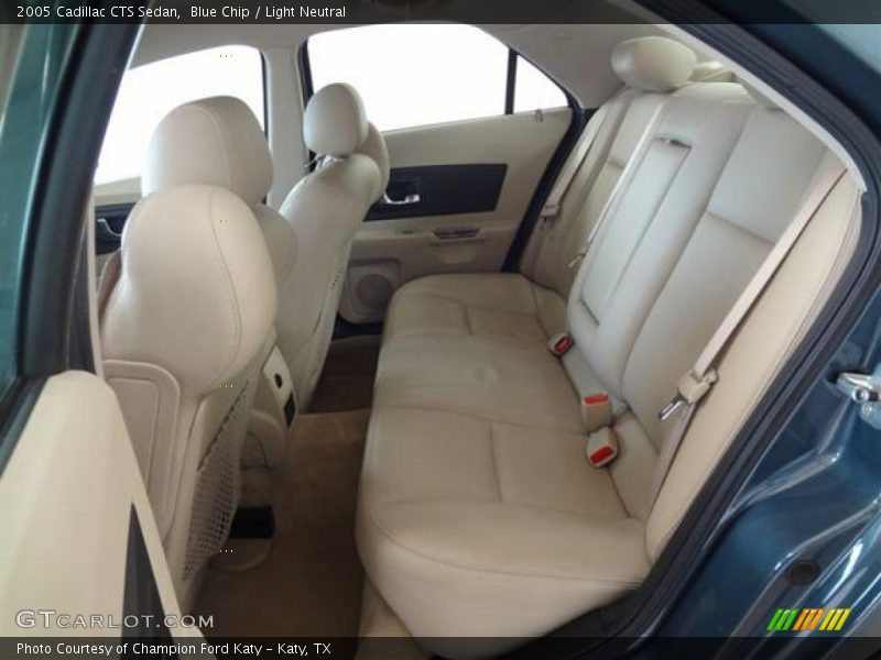 Blue Chip / Light Neutral 2005 Cadillac CTS Sedan