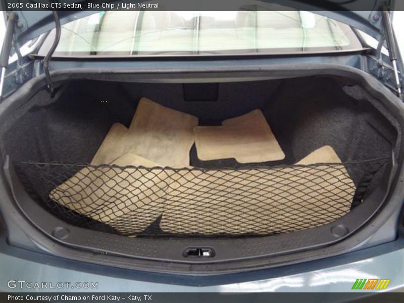 Blue Chip / Light Neutral 2005 Cadillac CTS Sedan