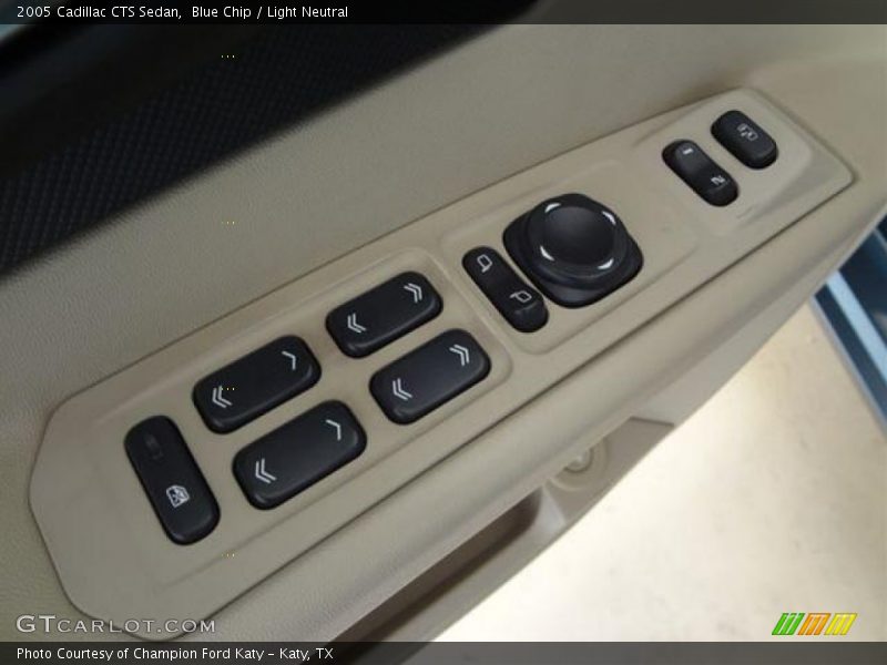 Blue Chip / Light Neutral 2005 Cadillac CTS Sedan