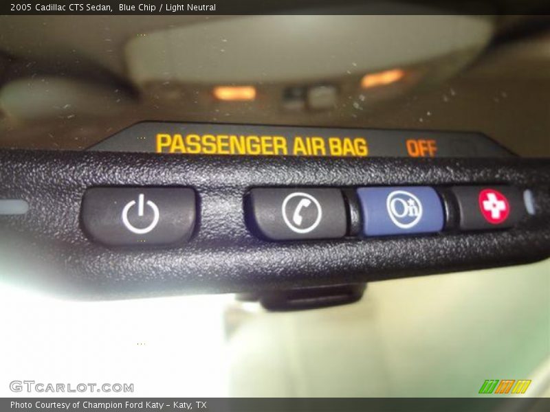 Blue Chip / Light Neutral 2005 Cadillac CTS Sedan