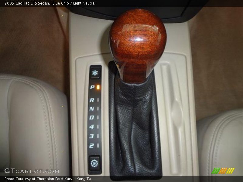 Blue Chip / Light Neutral 2005 Cadillac CTS Sedan