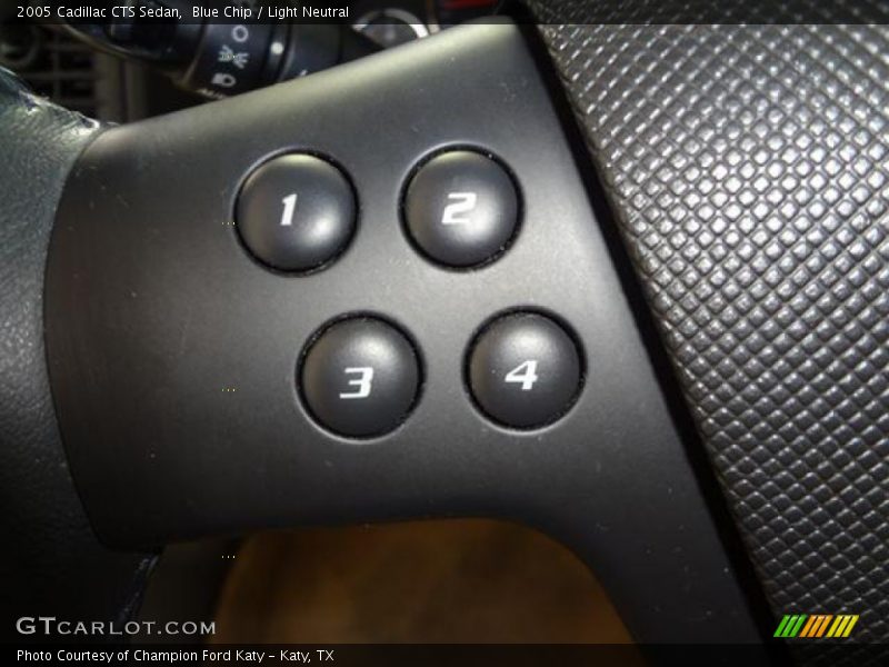 Blue Chip / Light Neutral 2005 Cadillac CTS Sedan
