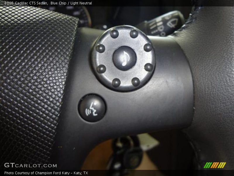 Blue Chip / Light Neutral 2005 Cadillac CTS Sedan